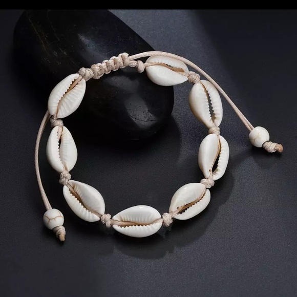 🎉 New Seashell Rope Anklet Ankle Bracelet - Picture 2 of 11